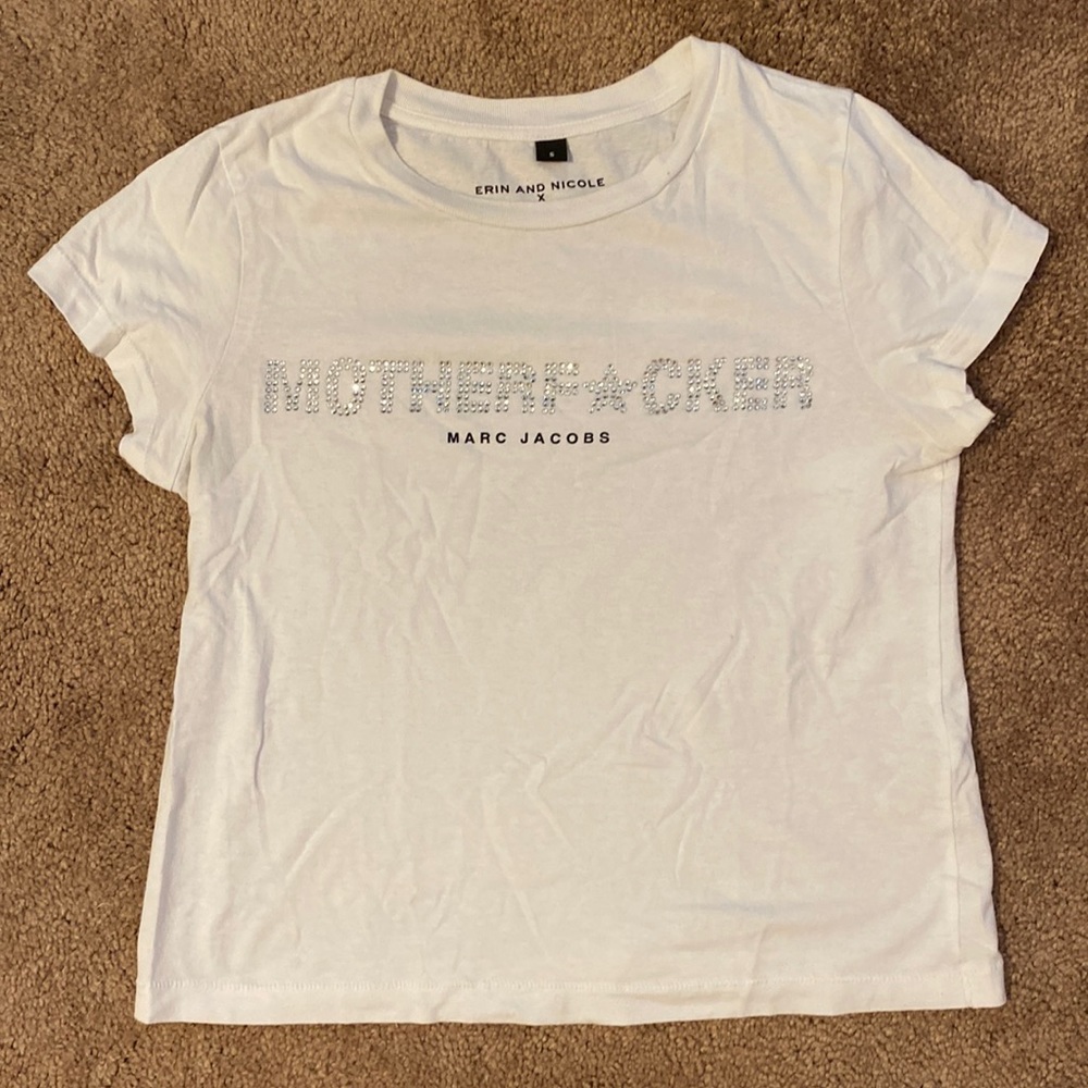 Marc Jacobs Motherf*cker Baby Tee